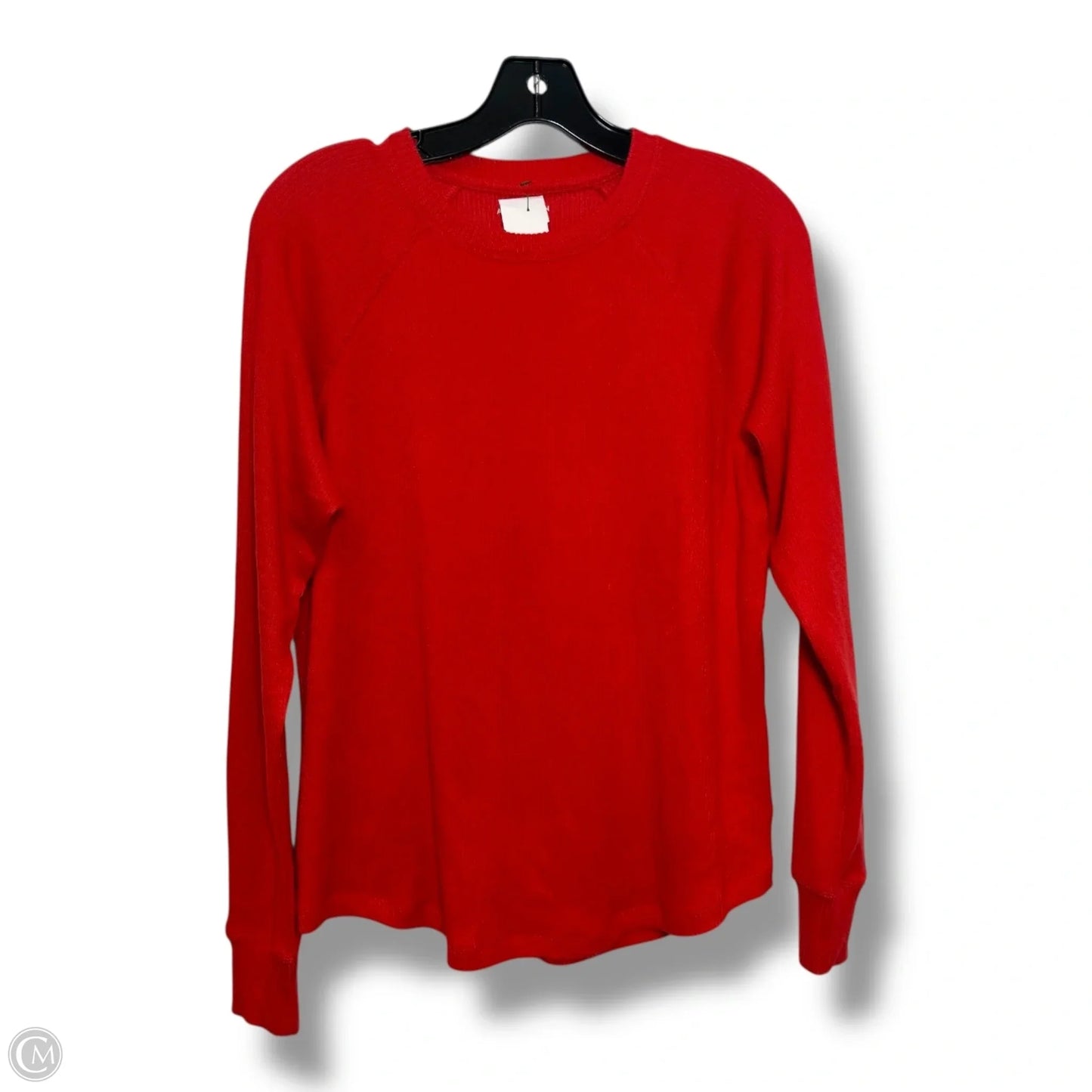 Top Long Sleeve Basic By American Eagle In Coral, Size: S