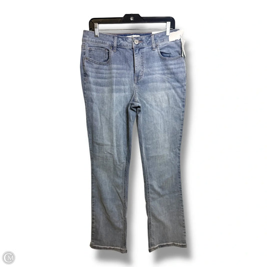 Jeans Straight By Maurices In Blue Denim, Size: 10S