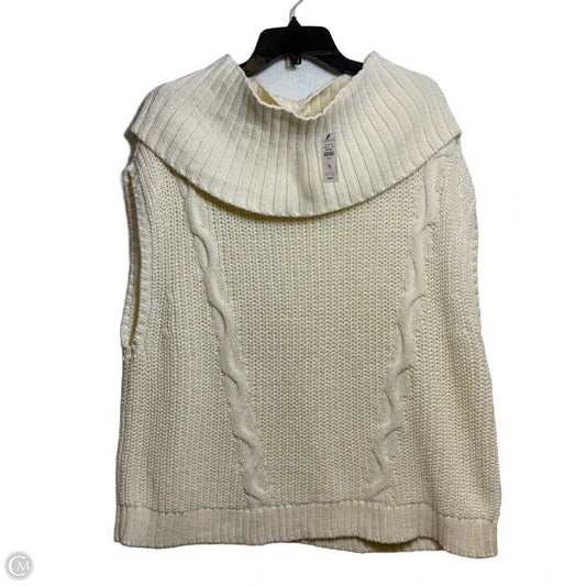 Vest Other By Talbots In Ivory, Size: 3x