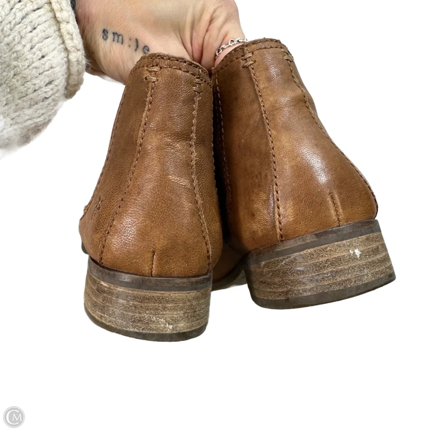 Boots Designer By Frye In Tan, Size: 8