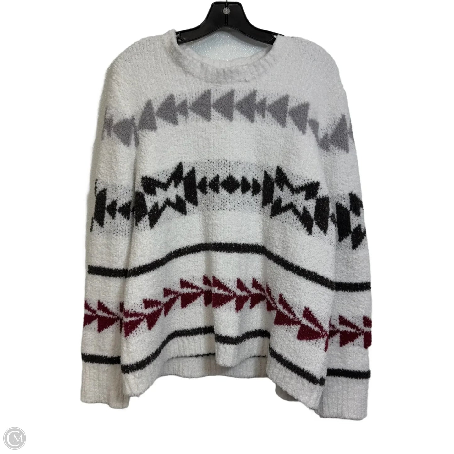 Sweater By Pol In White, Size: S