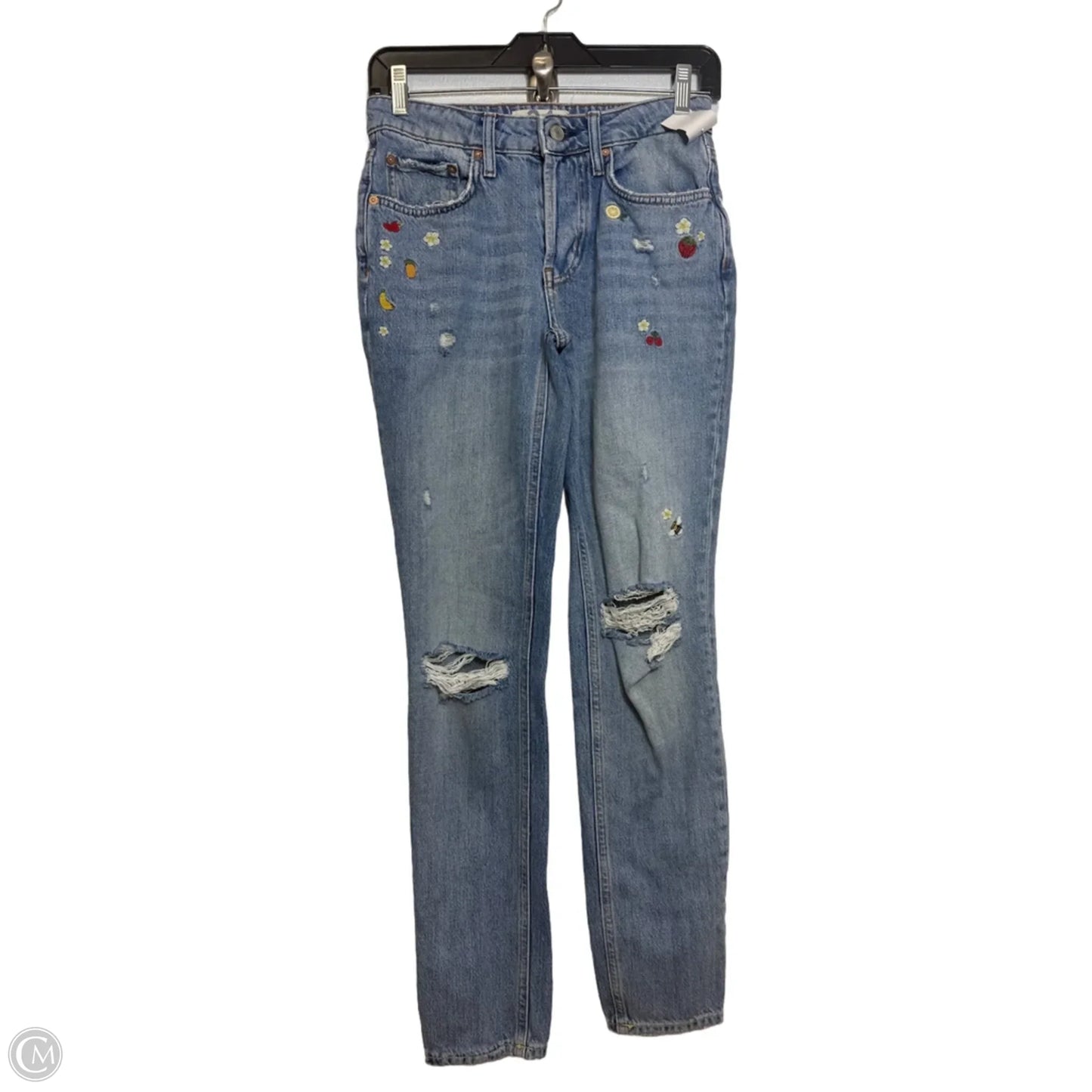 Jeans Skinny By We The Free In Blue Denim, Size: 0