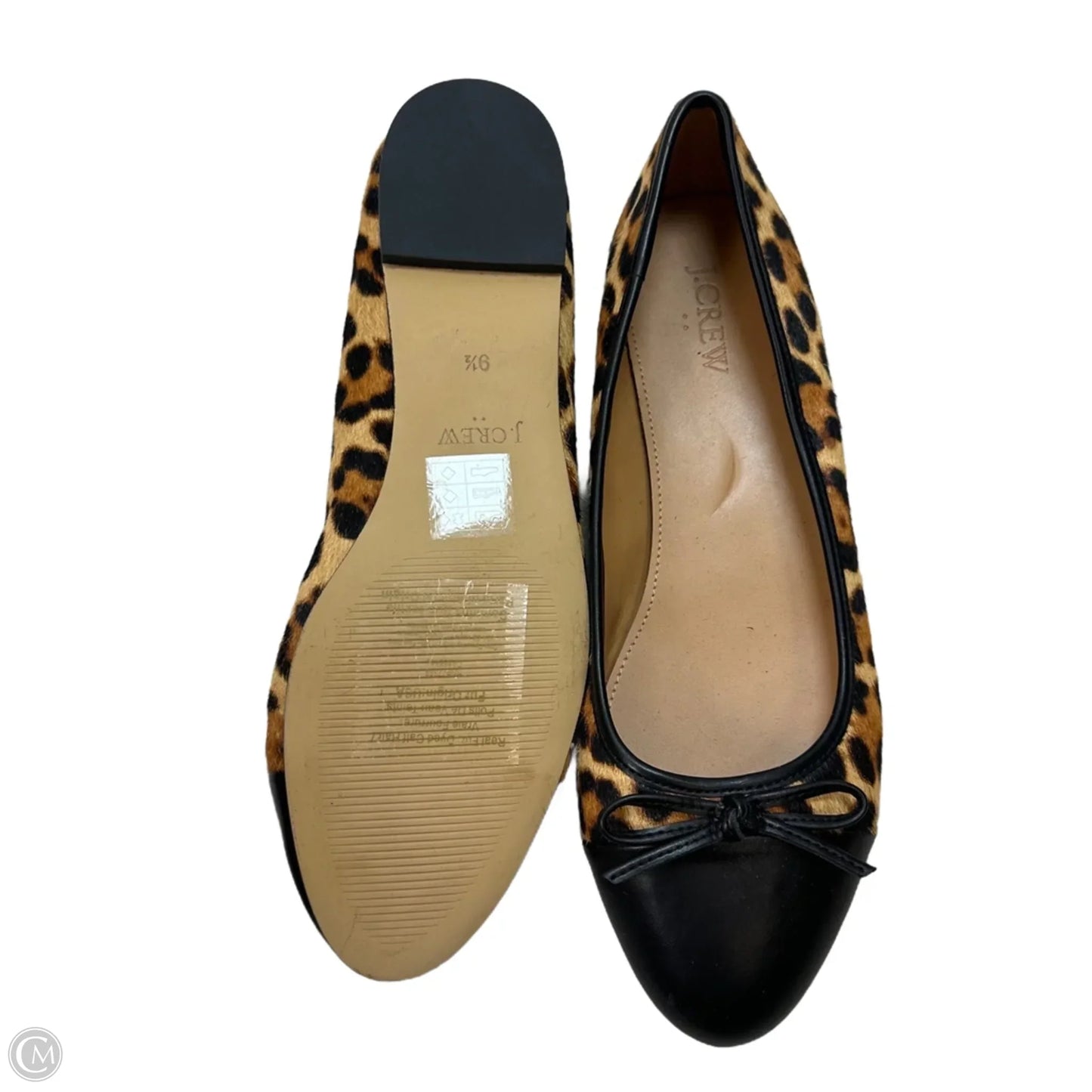 Shoes Flats By J. Crew In Animal Print, Size: 9.5