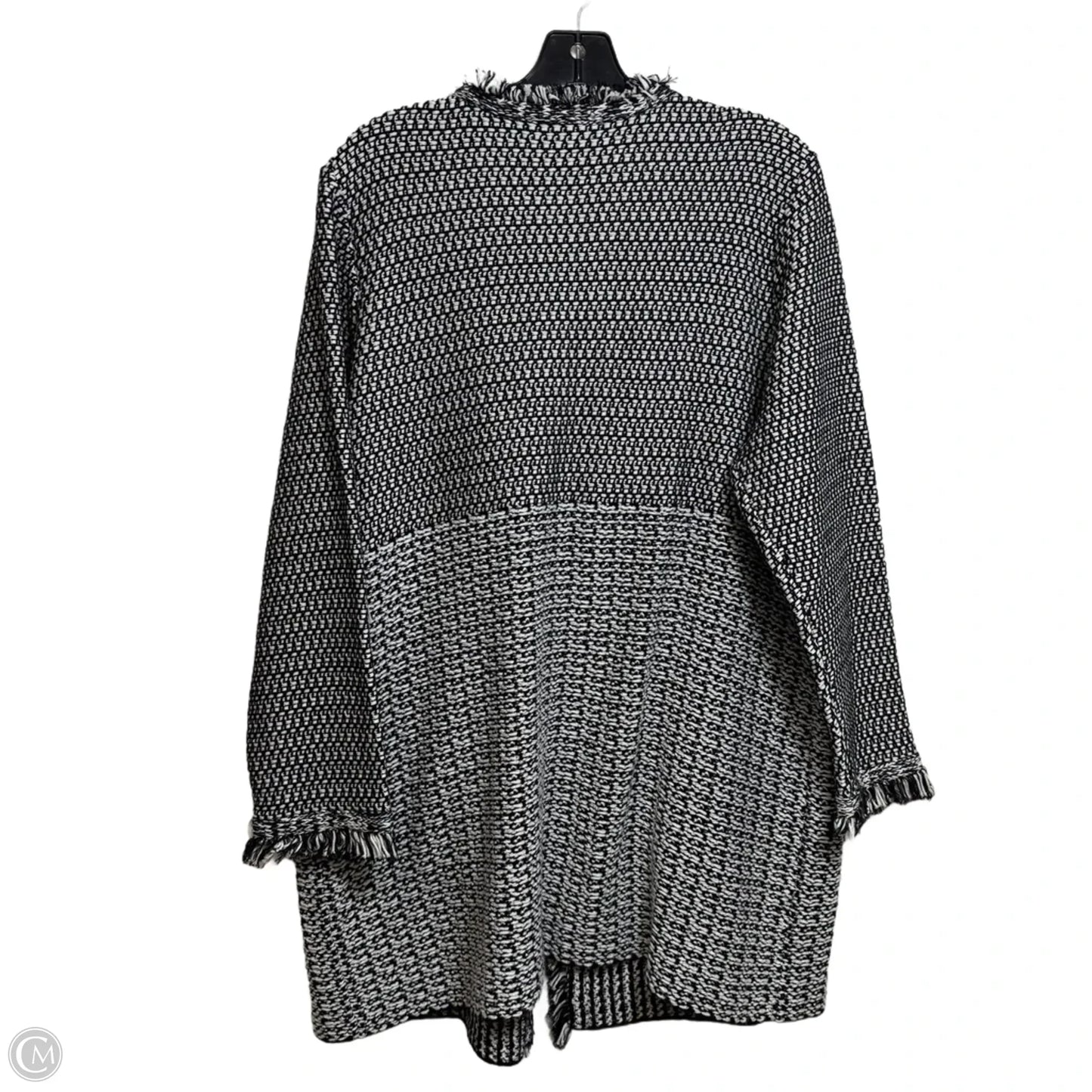 Cardigan By Chicos In Black, Size: Xlp