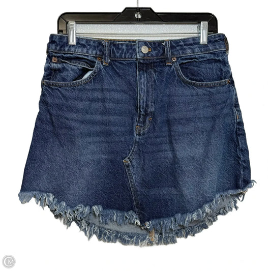 Skirt Mini & Short By We The Free In Blue Denim, Size: 10