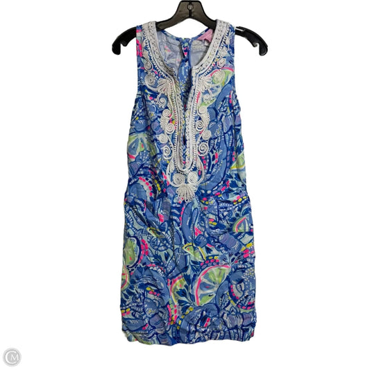 Dress Designer By Lilly Pulitzer In Blue, Size: 2