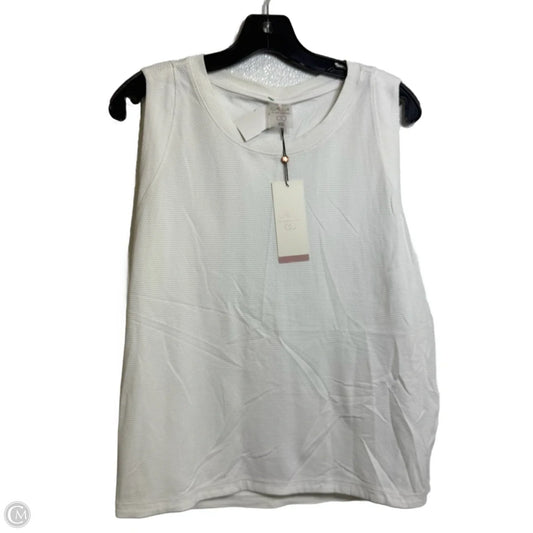 Athletic Tank Top By Calia In White, Size: Xxl