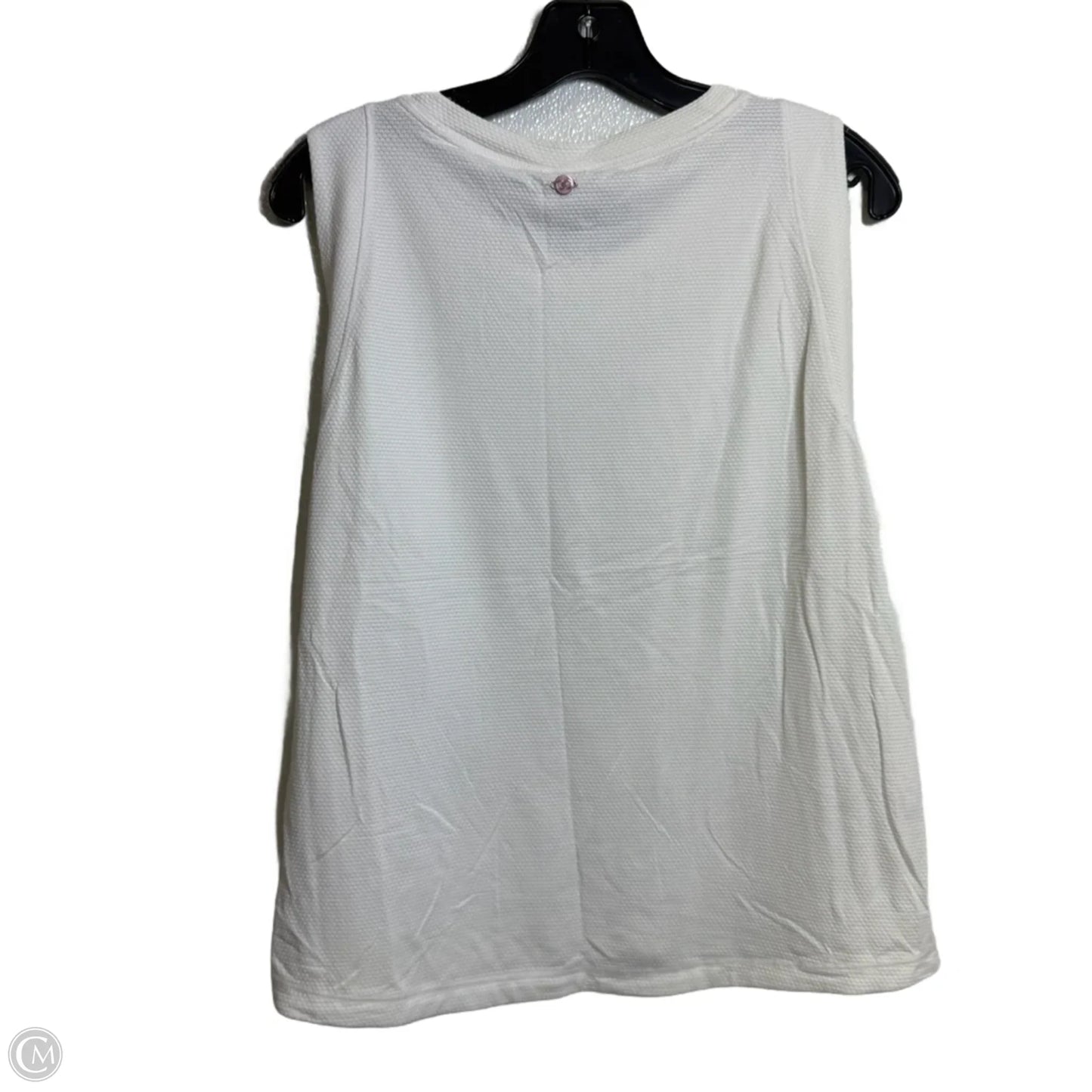 Athletic Tank Top By Calia In White, Size: Xxl