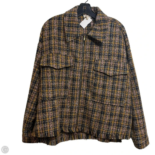 Blazer By Clothes Mentor In Multi-colored, Size: M