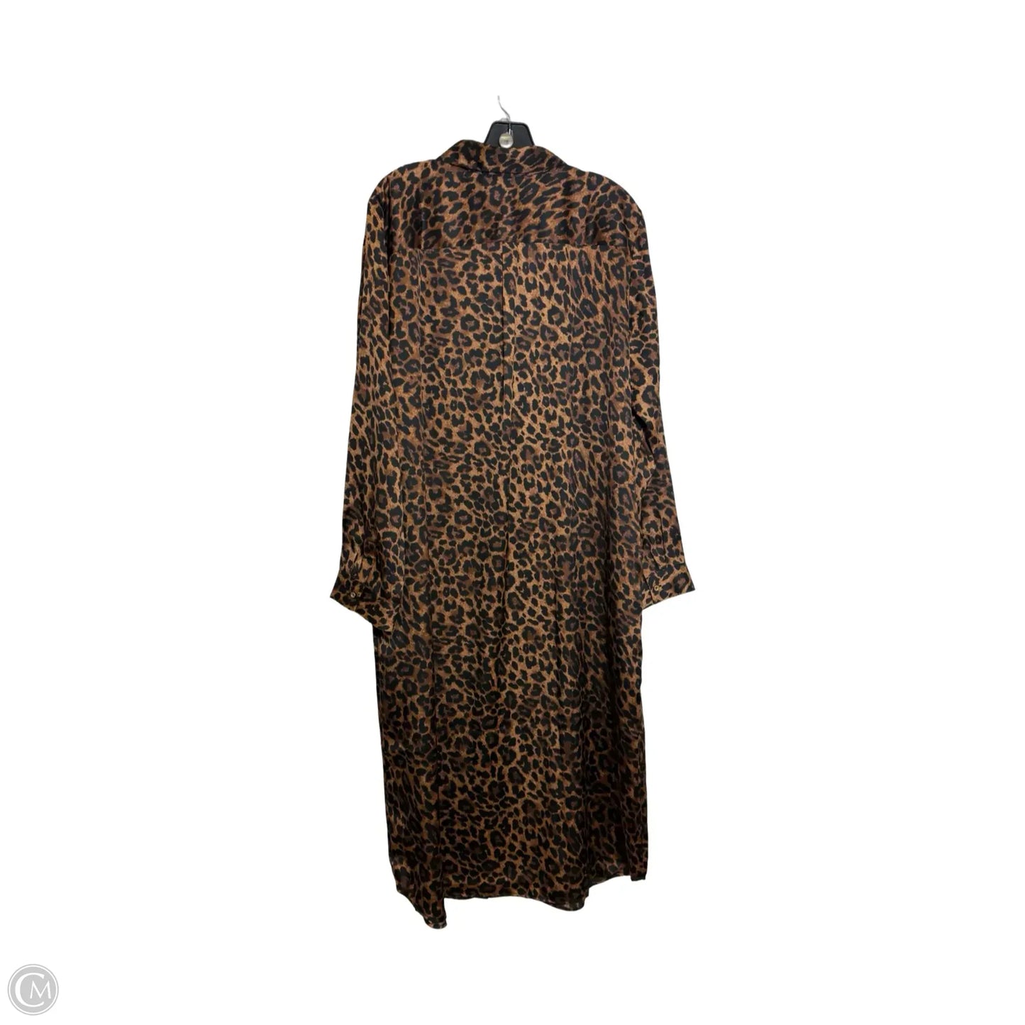 Dress Casual Midi By Talbots In Animal Print, Size: 18