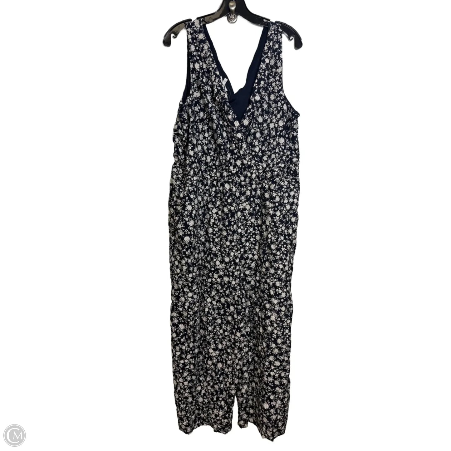 Jumpsuit By Maurices In Navy, Size: 1x