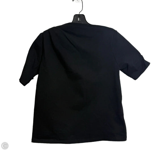 Top Short Sleeve Basic By Banana Republic In Black, Size: Xs
