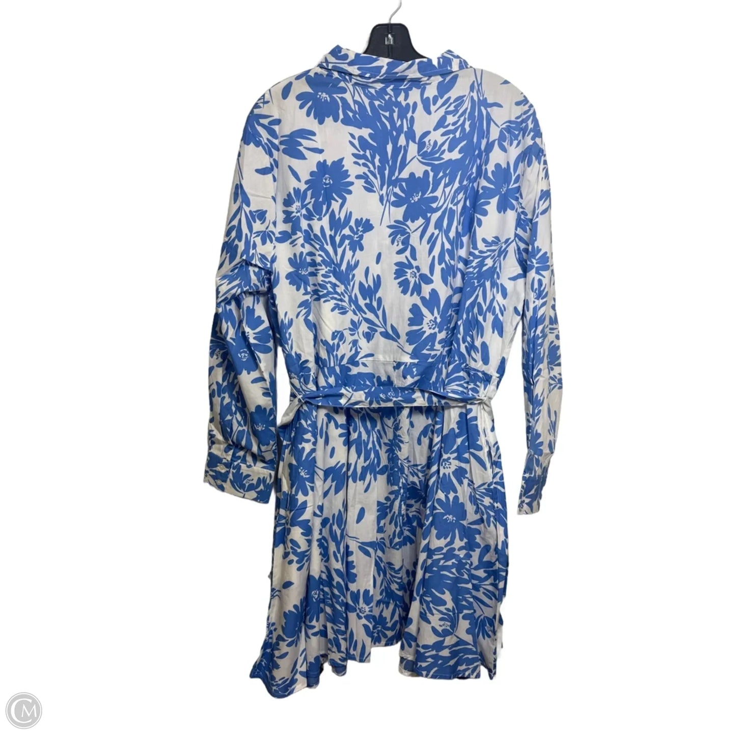 Dress Casual Short By A New Day In Blue, Size: 1x