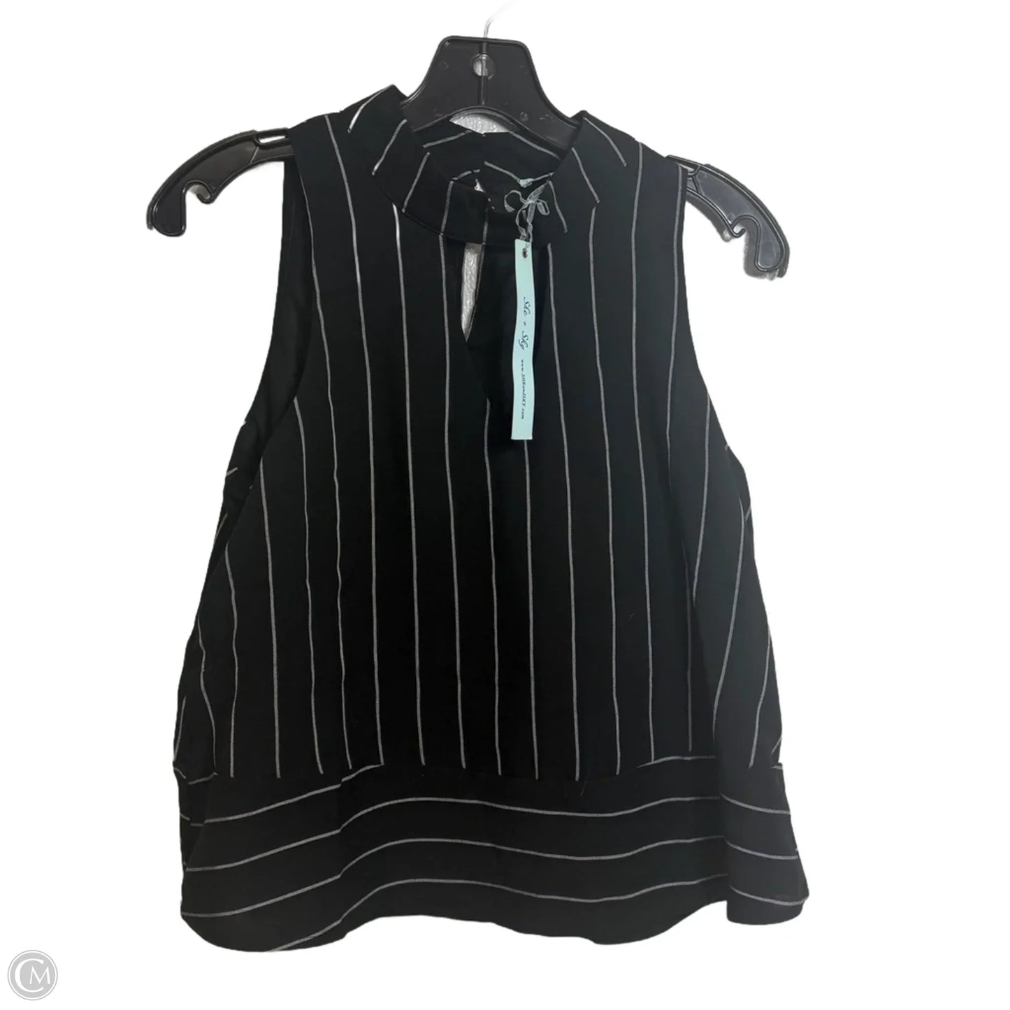 Top Sleeveless By She + Sky In Striped Pattern, Size: S