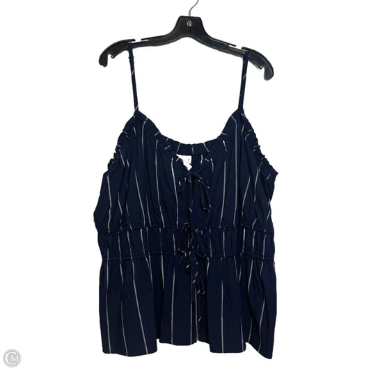 Tank Top By Ava & Viv In Blue, Size: 3x