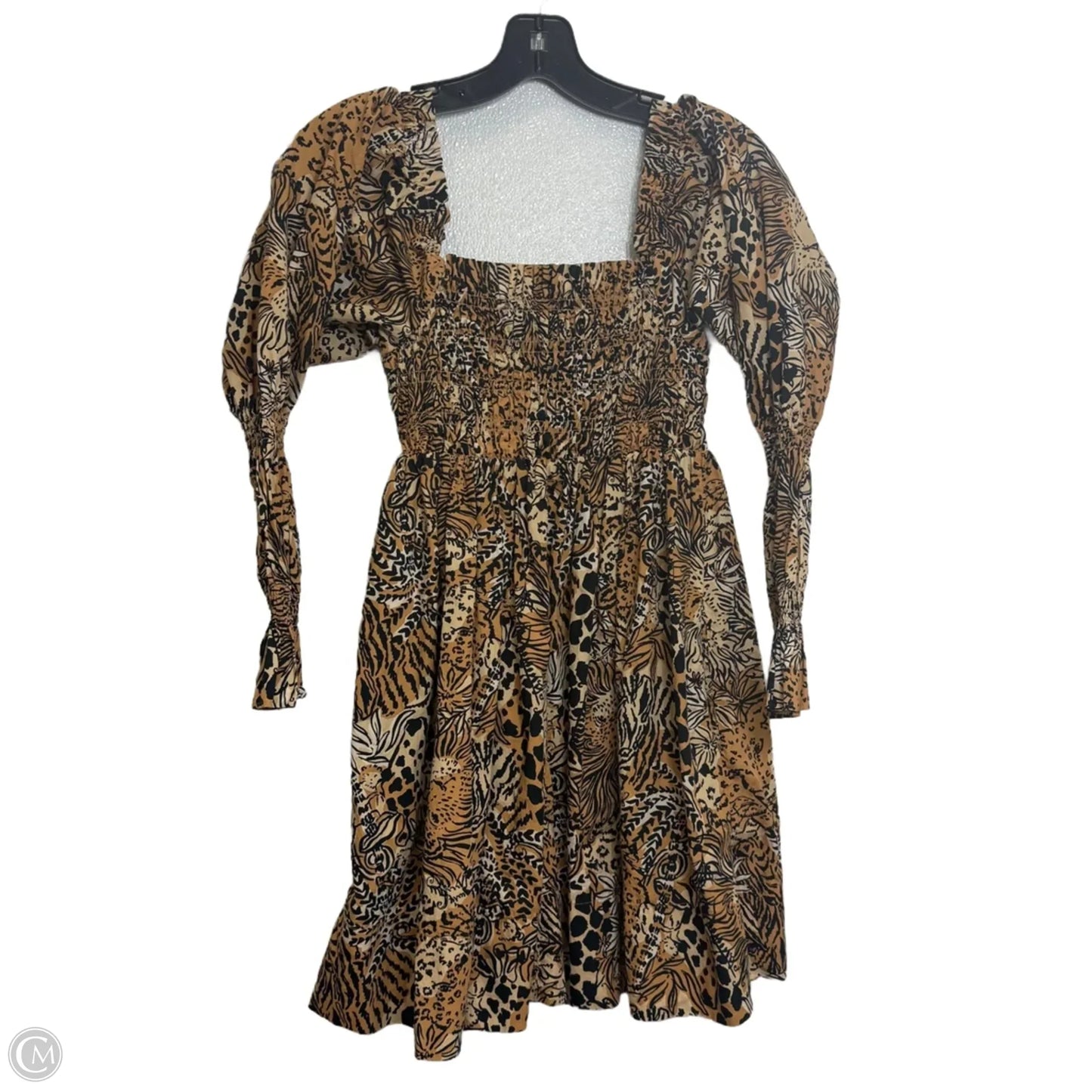 Dress Designer By Lilly Pulitzer In Animal Print, Size: S