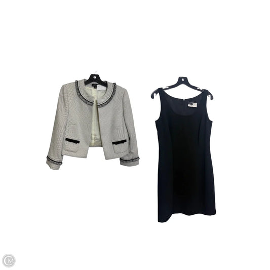 Dress Set 2pc By Tahari In Navy, Size: 8