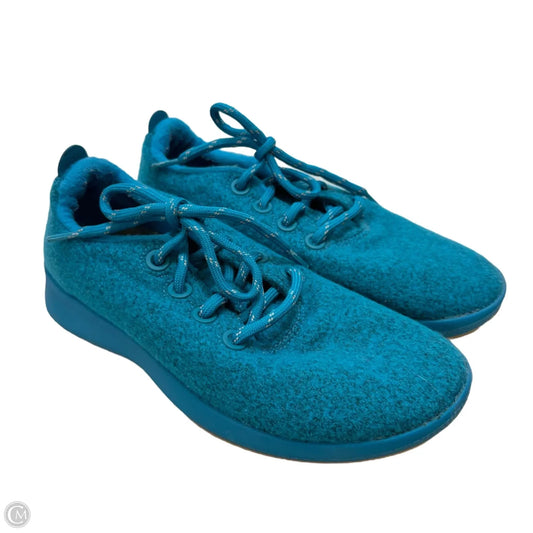 Shoes Sneakers By Allbirds In Teal, Size: 9