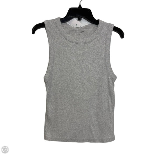 Tank Top By Abercrombie And Fitch In Grey, Size: L
