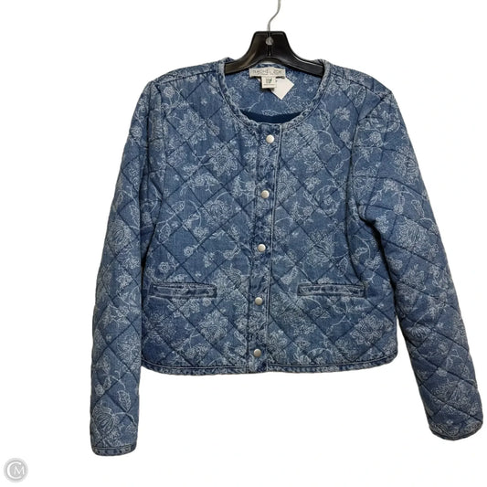 Jacket Denim By Rachel Zoe In Blue Denim, Size: M