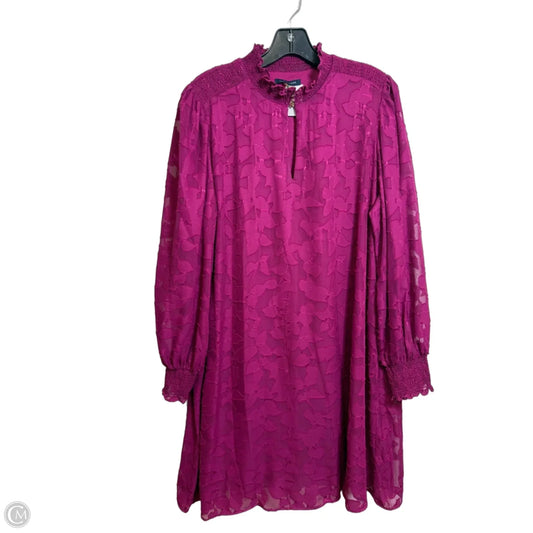 Dress Party Short By Tommy Hilfiger In Maroon, Size: 14