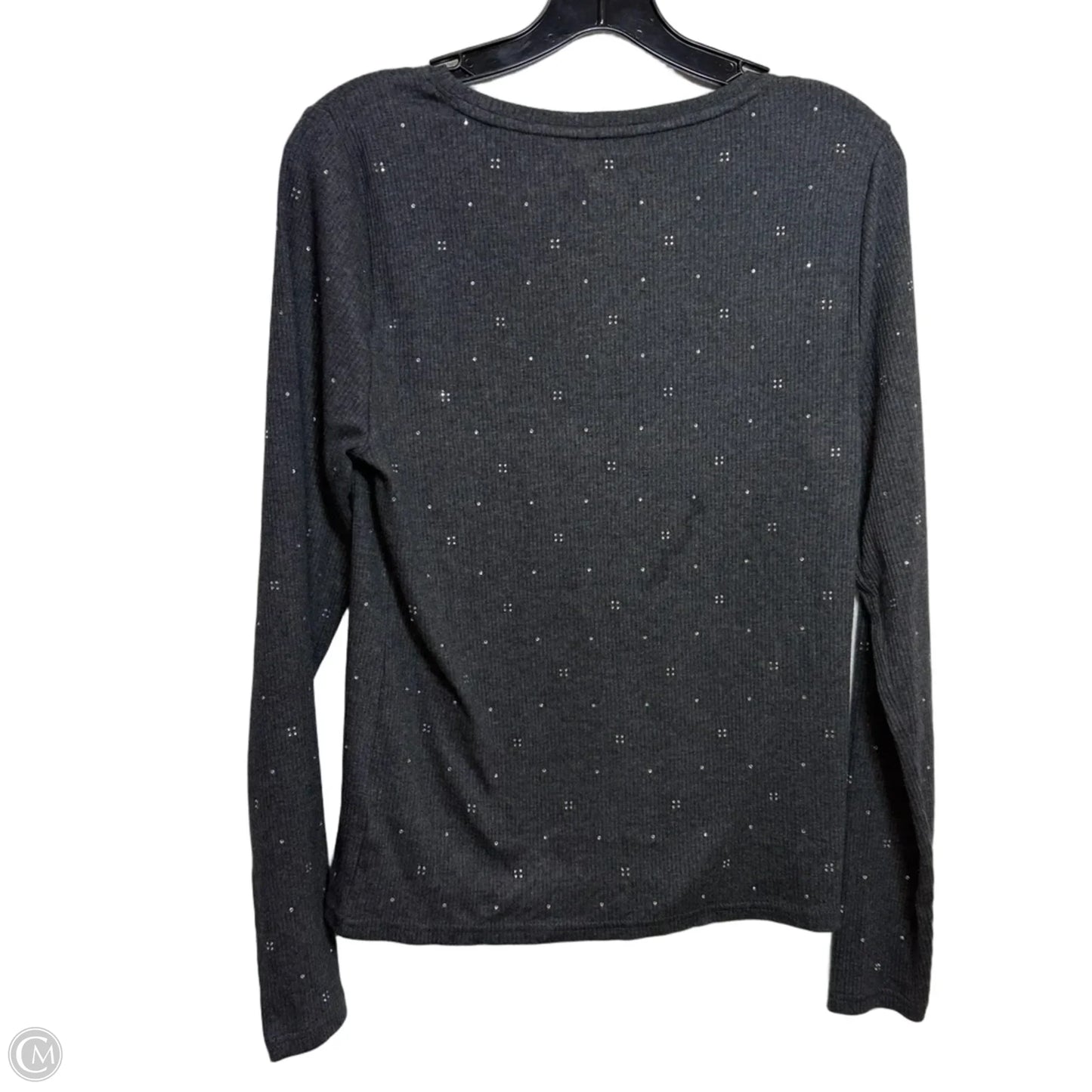 Top Long Sleeve By J. Crew In Grey, Size: L