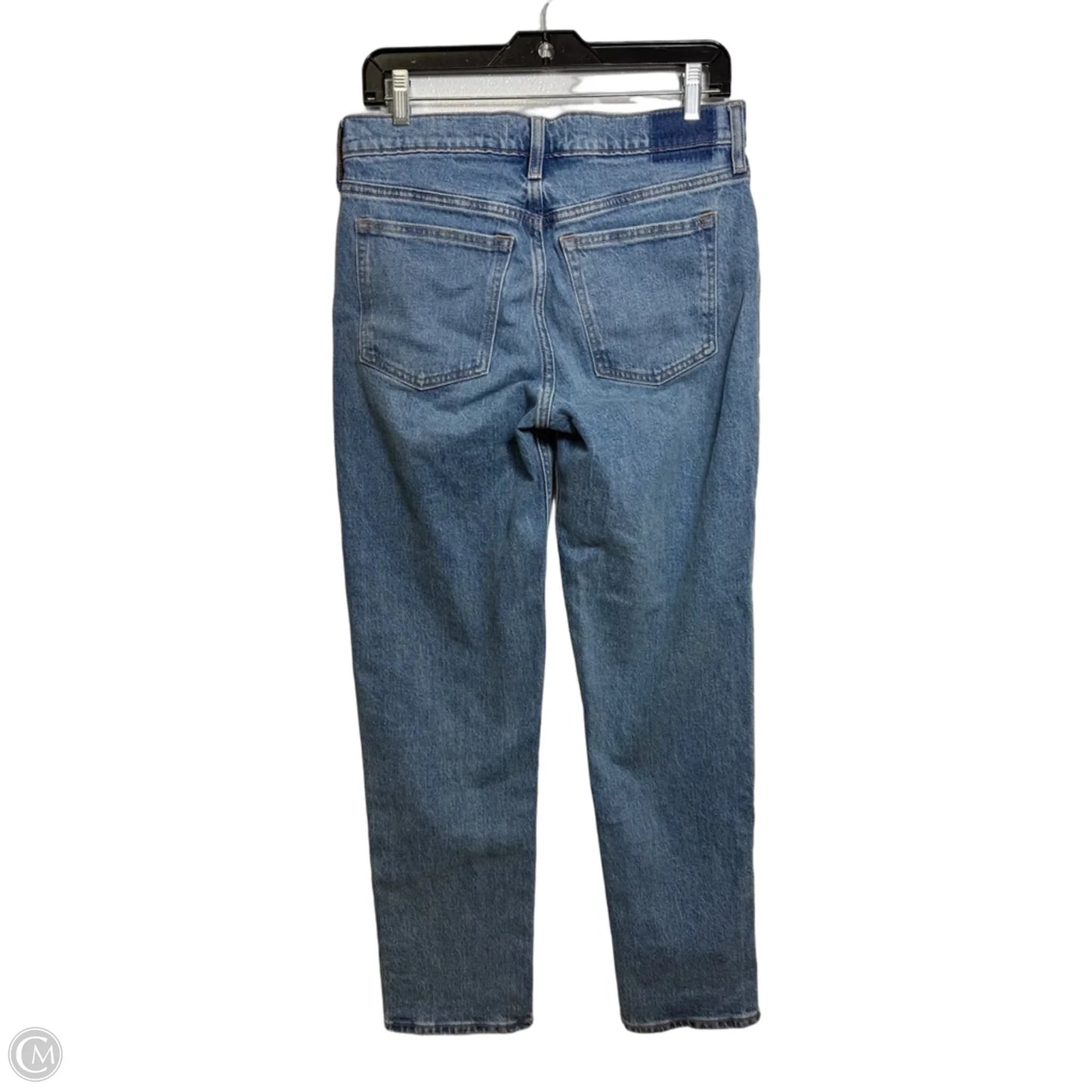 Jeans Straight By Abercrombie And Fitch In Blue Denim, Size: 6