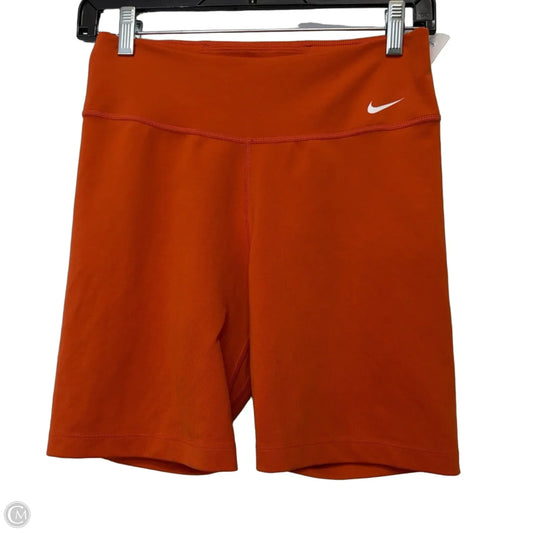 Athletic Shorts By Nike Apparel In Copper, Size: M