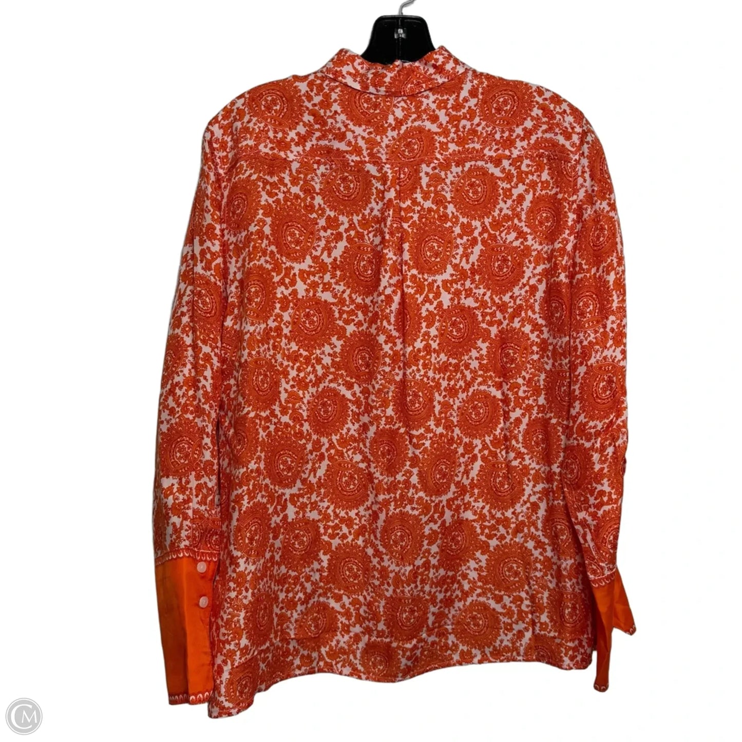 Top Long Sleeve By J. Crew In Orange, Size: M