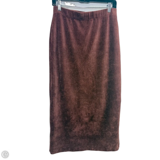 Skirt Midi By Free People In Copper, Size: M