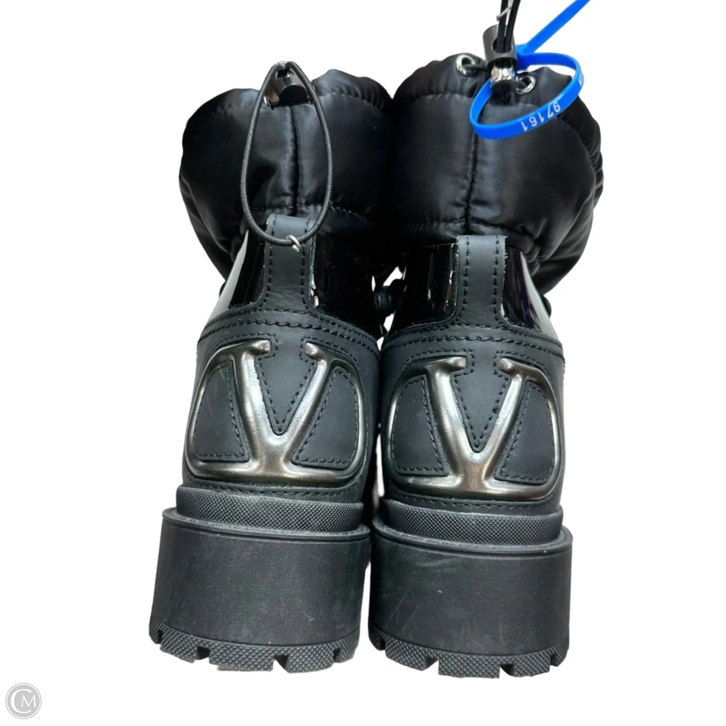 Boots Luxury Designer By Valentino-garavani In Black
