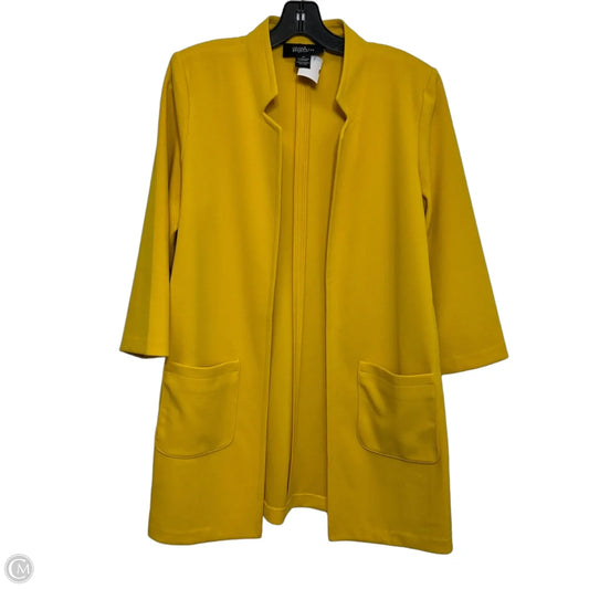 Blazer By Clothes Mentor In Yellow, Size: M