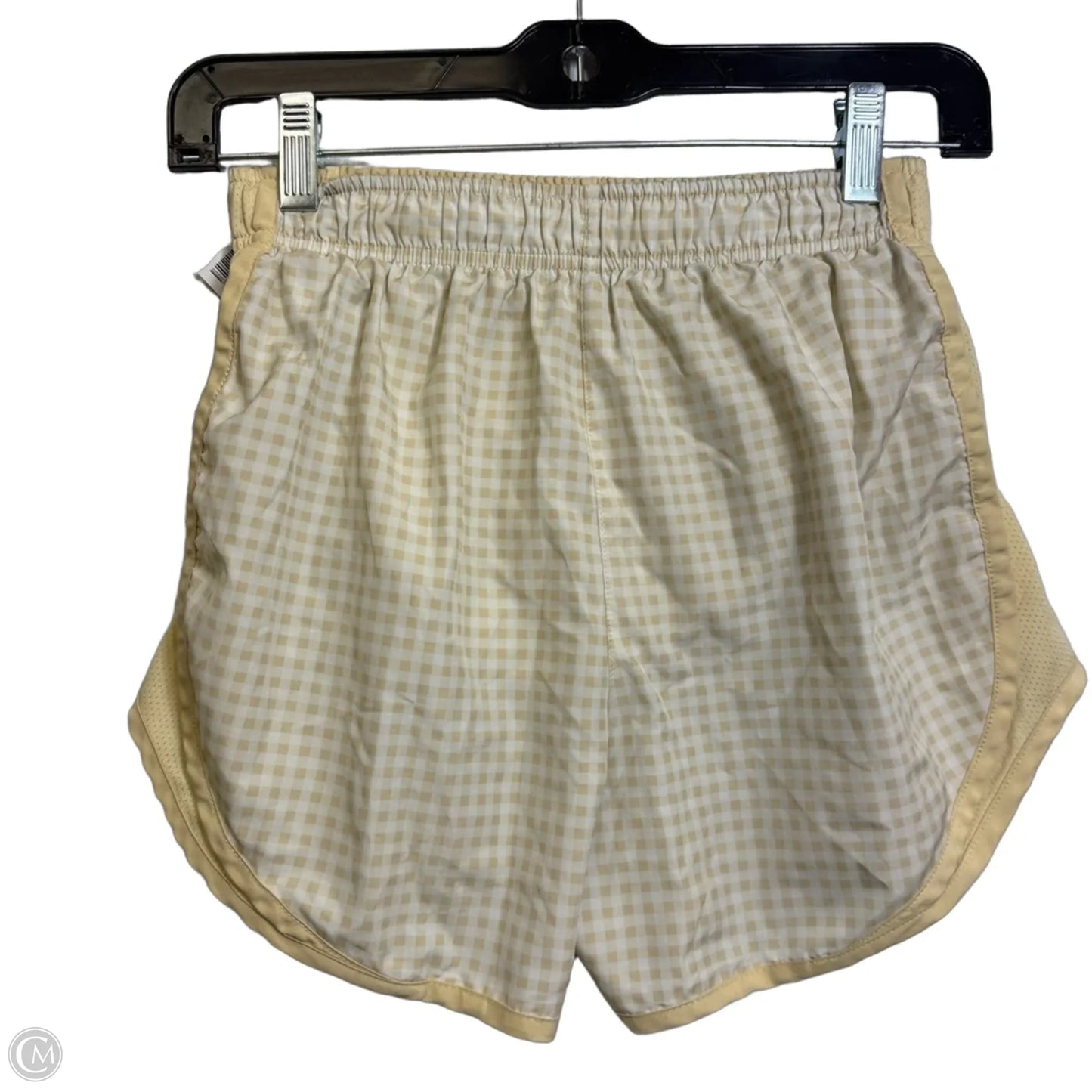 Athletic Shorts By Nike Apparel In Checkered Pattern, Size: Xs