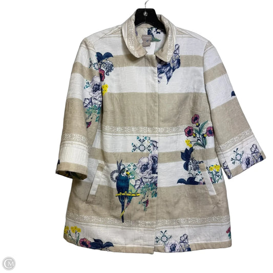 Blazer By Chicos In Multi-colored, Size: Mp
