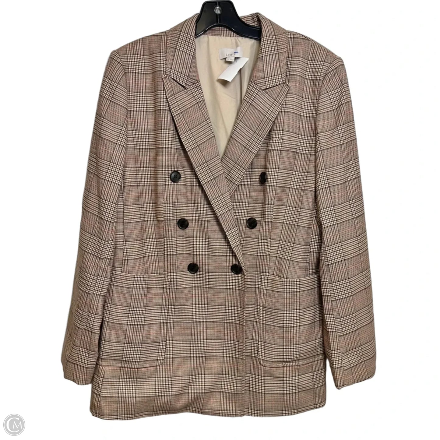 Blazer By Loft In Tan, Size: 14