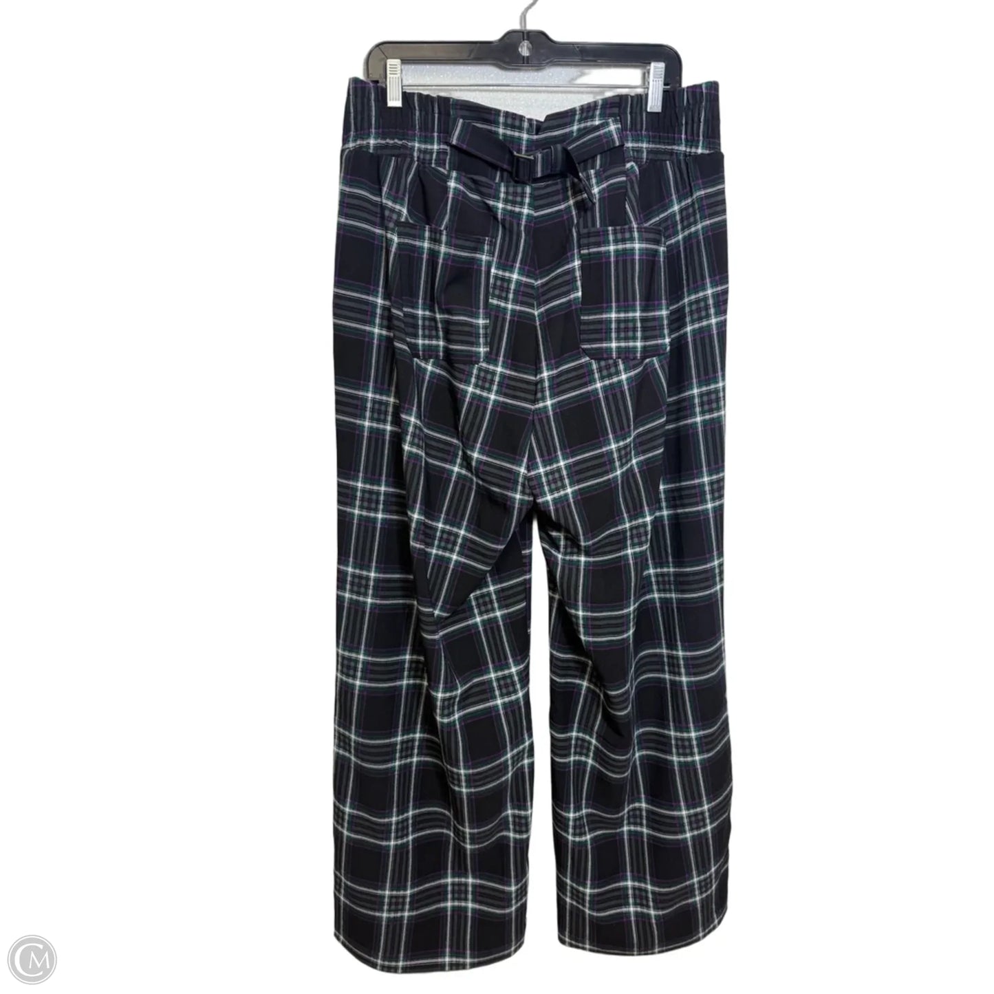 Pants Wide Leg By Torrid In Plaid Pattern, Size: 12