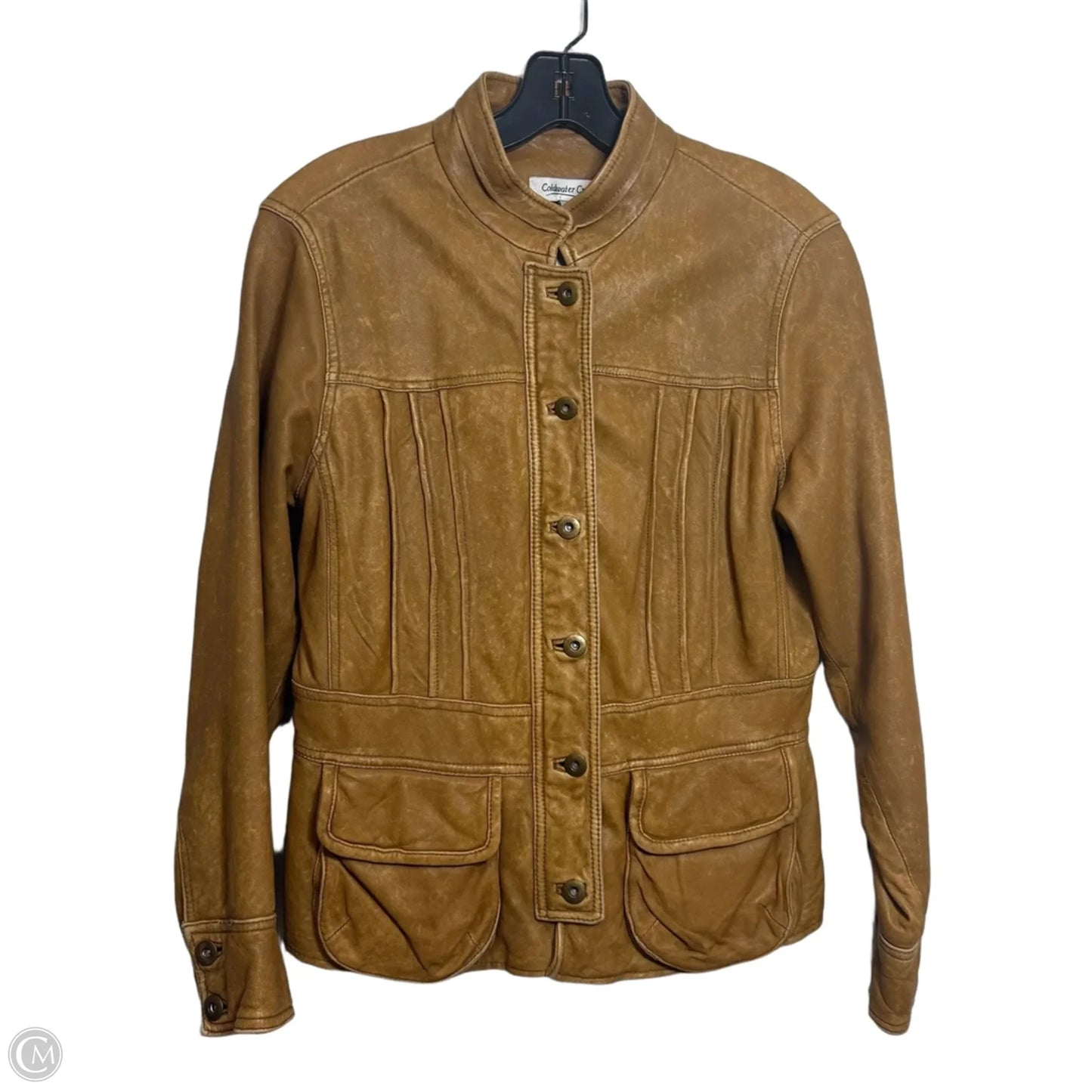 Jacket Other By Coldwater Creek In Tan, Size: 10