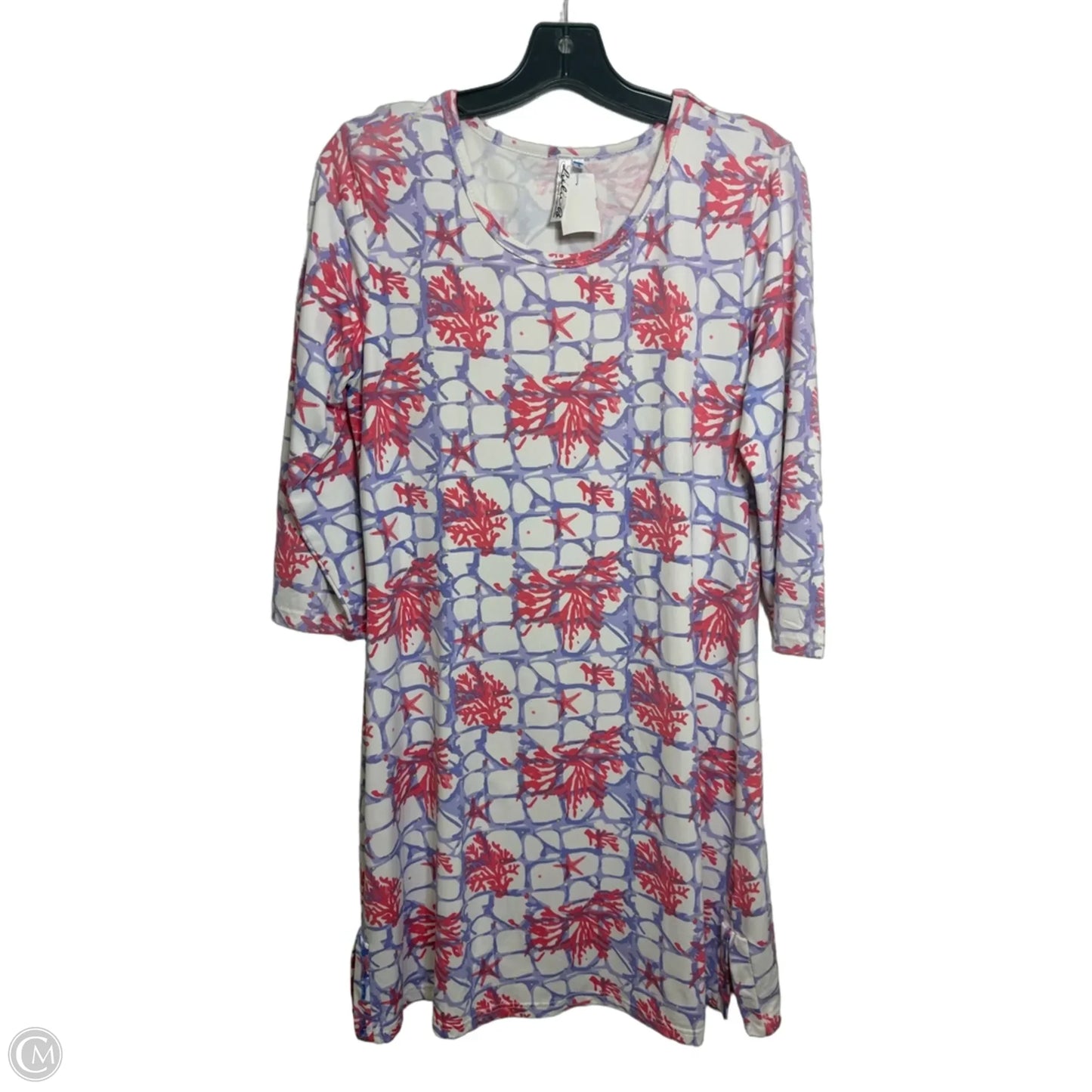 Dress Casual Short By Lulu B In Nautical Print, Size: S