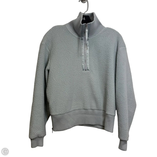 Jacket Faux Fur & Sherpa By Varley In Blue, Size: Xs