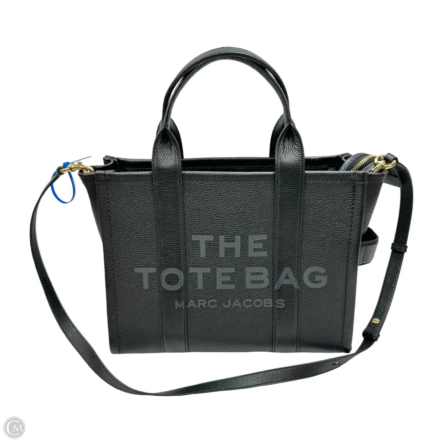 Leather Tote Luxury Designer By Marc Jacobs, Size: Medium