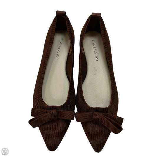 Shoes Flats By Tahari In Brown, Size: 9