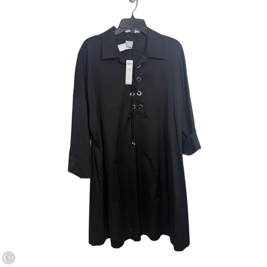 Dress Casual Short By Chicos In Black, Size: Xxl