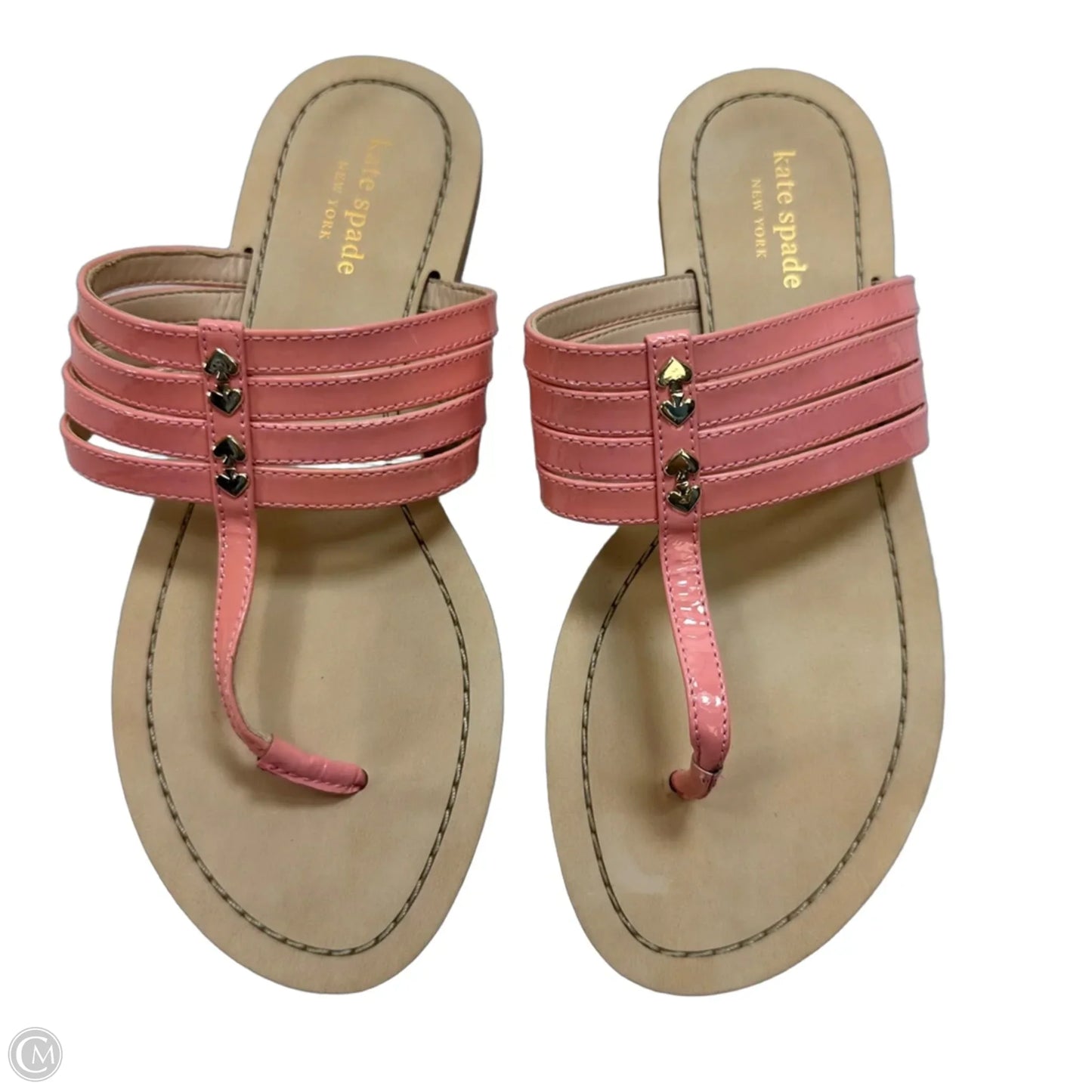 Sandals Designer By Kate Spade In Pink, Size: 7