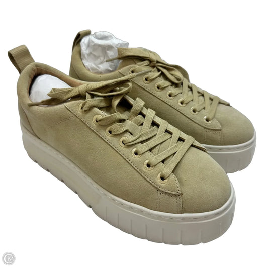 Shoes Sneakers By J Slides In Tan, Size: 8