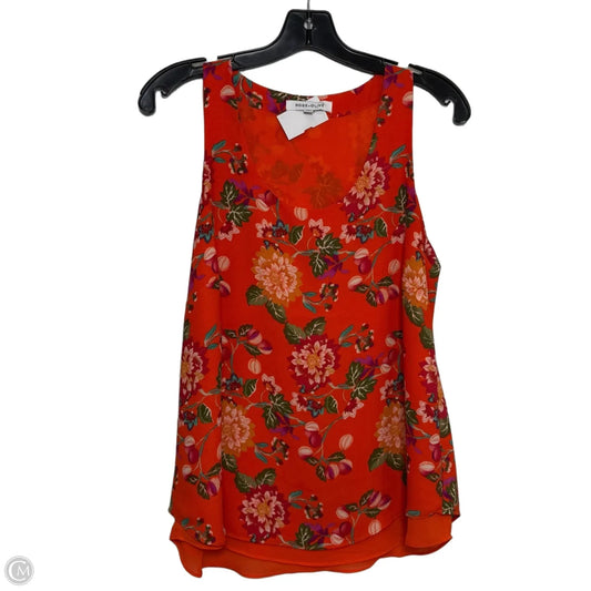 Top Sleeveless By Rose And Olive In Orange, Size: S