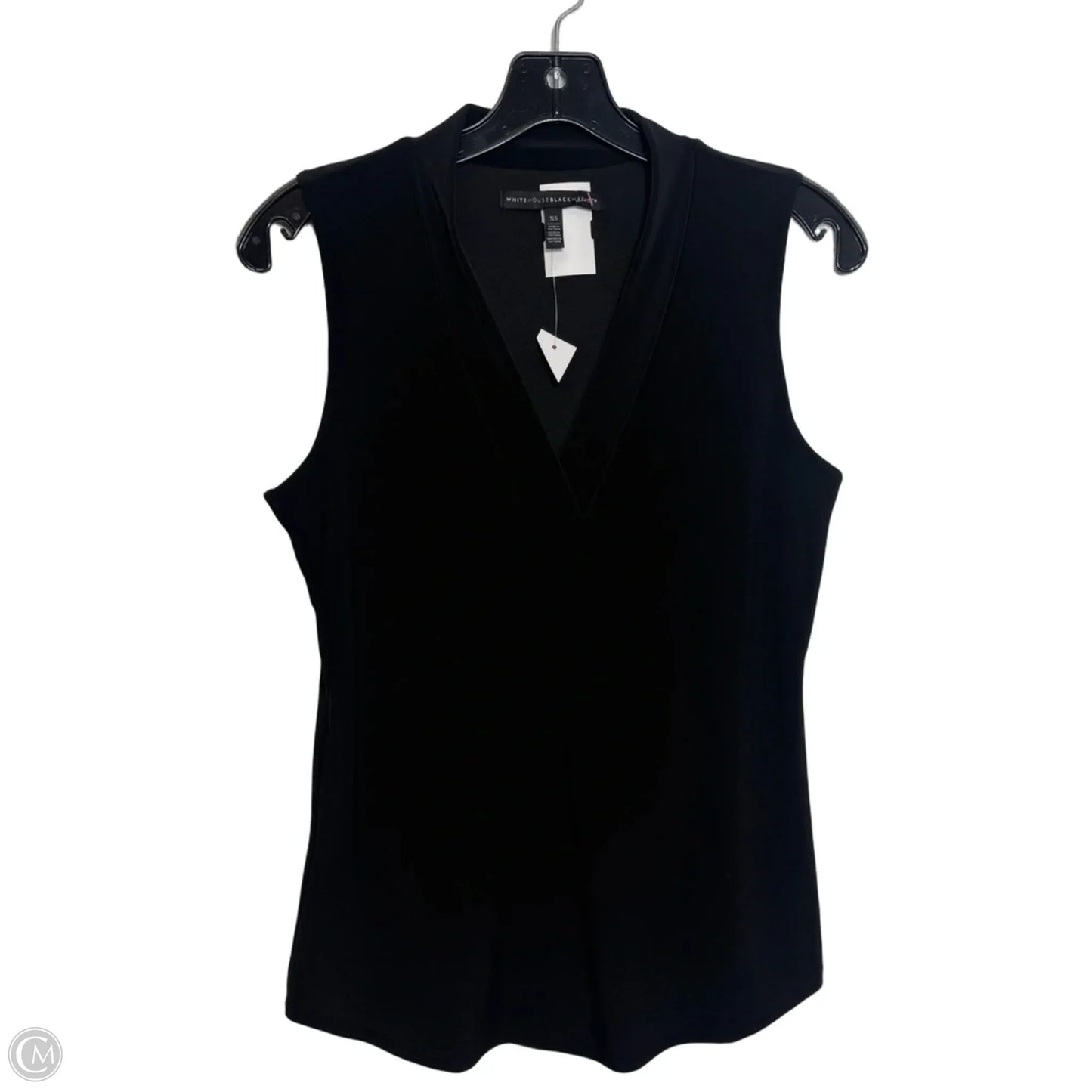 Top Sleeveless By White House Black Market In Black, Size: Xs