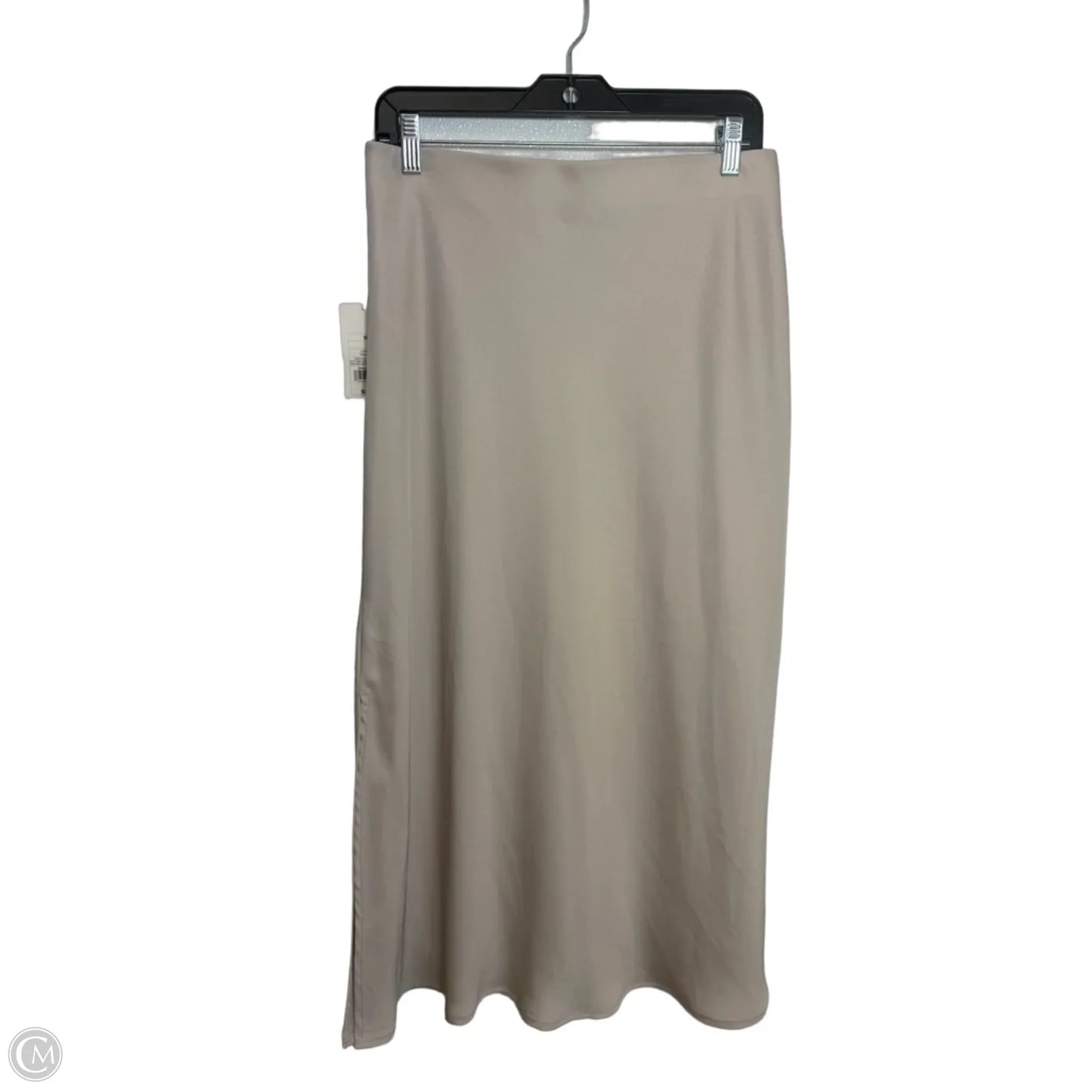 Skirt Midi By A New Day In Beige, Size: M