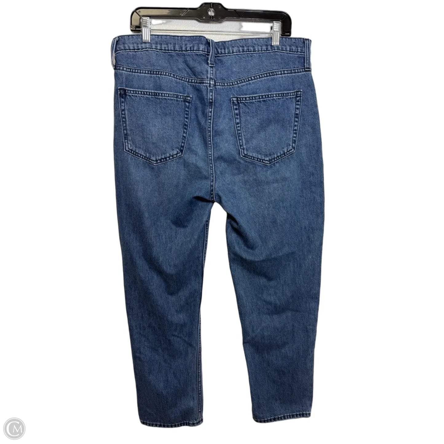 Jeans Boyfriend By Gap In Blue Denim, Size: 12