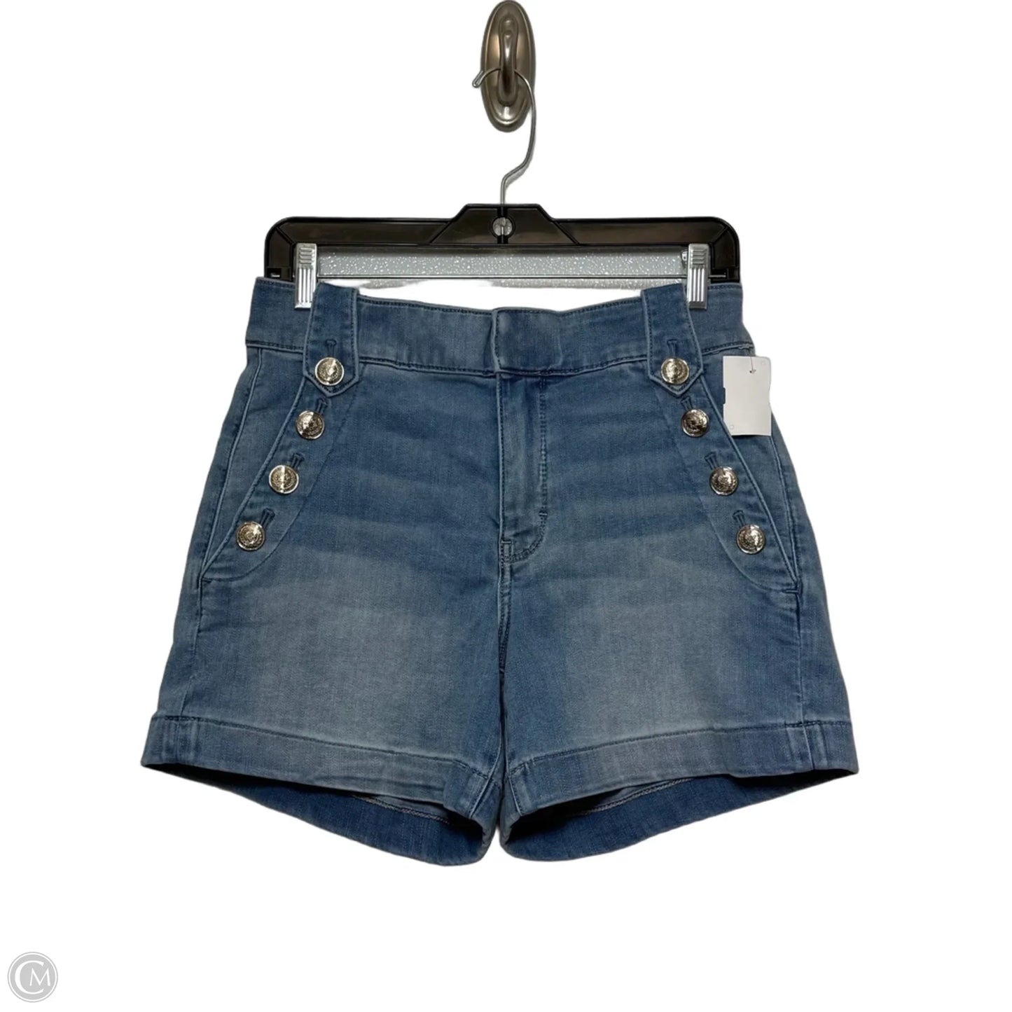 Shorts By White House Black Market In Blue Denim, Size: 6