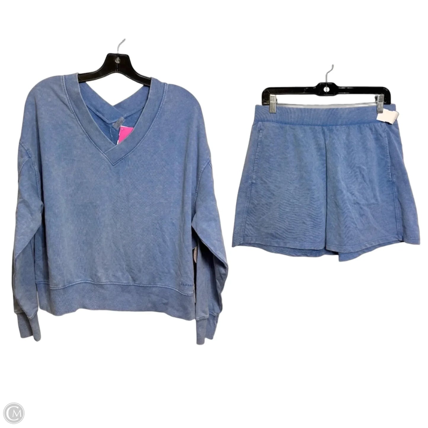 Shorts Set By Danskin In Blue, Size: S